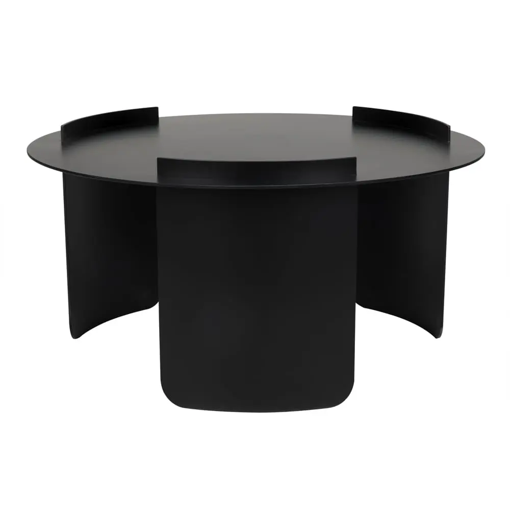 Thor Coffee Table, Black Steel