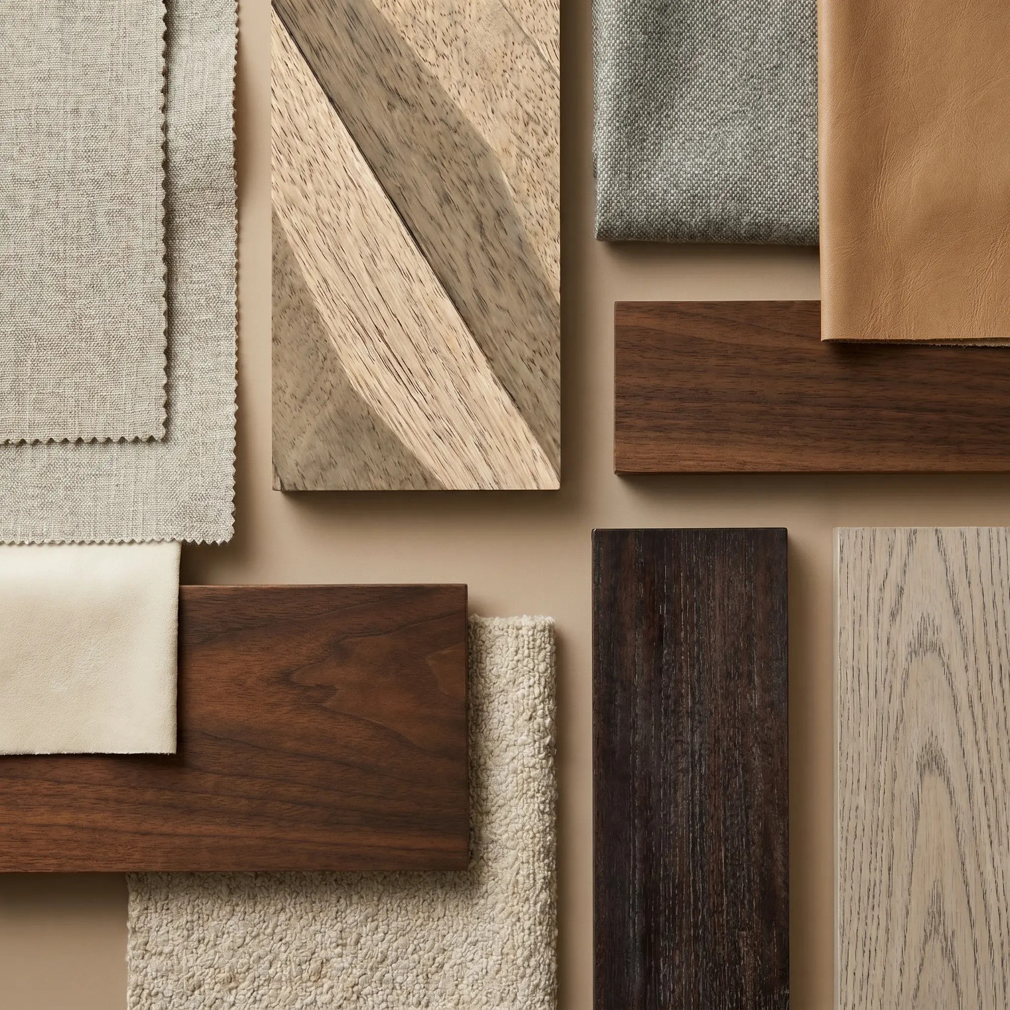 Noir furniture materials and finish choices