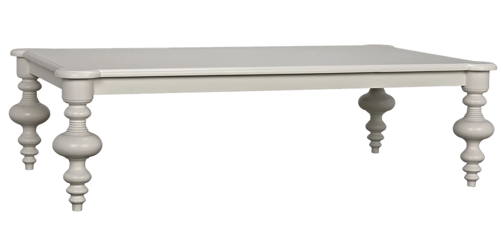 Graff Coffee Table, Solid White